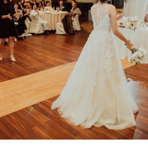 Sold) Bhldn ariane gown - Picture 4 of 7